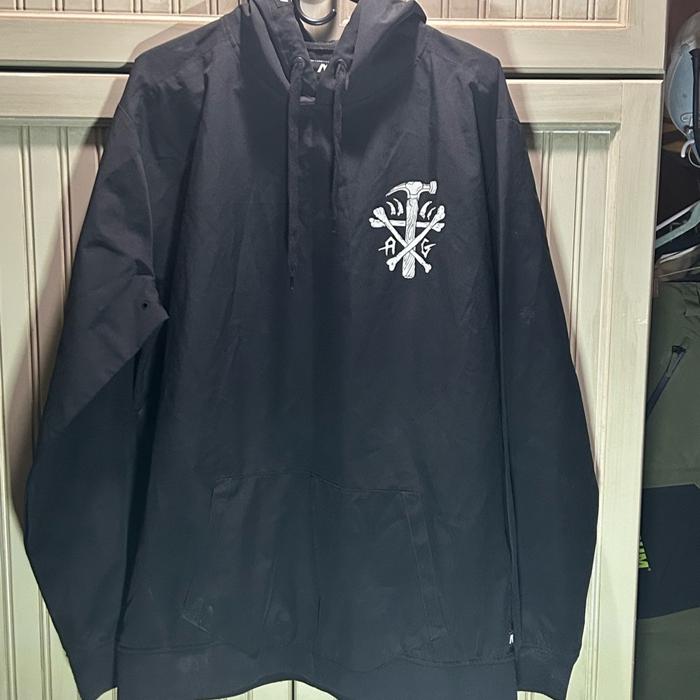 Analog black 3ls pullover hoodie